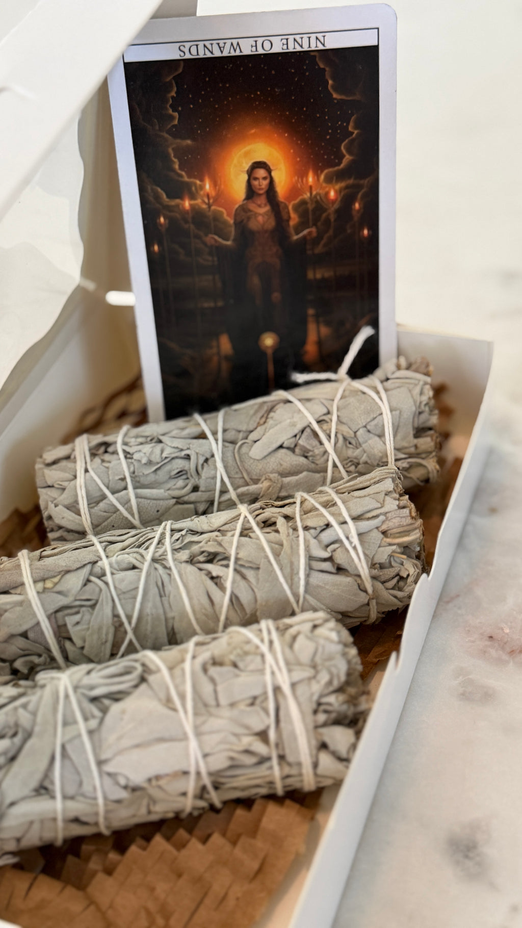 The First Ritual | California White Sage Bundle + Intuitive Card
