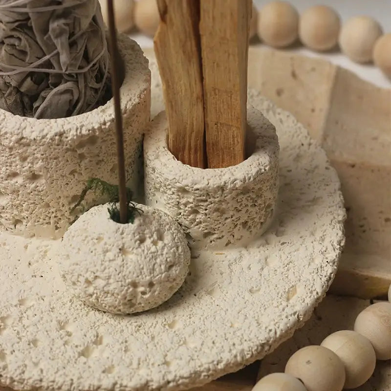 The Ritual Altar | Sage, Palo Santo & Incense Holder